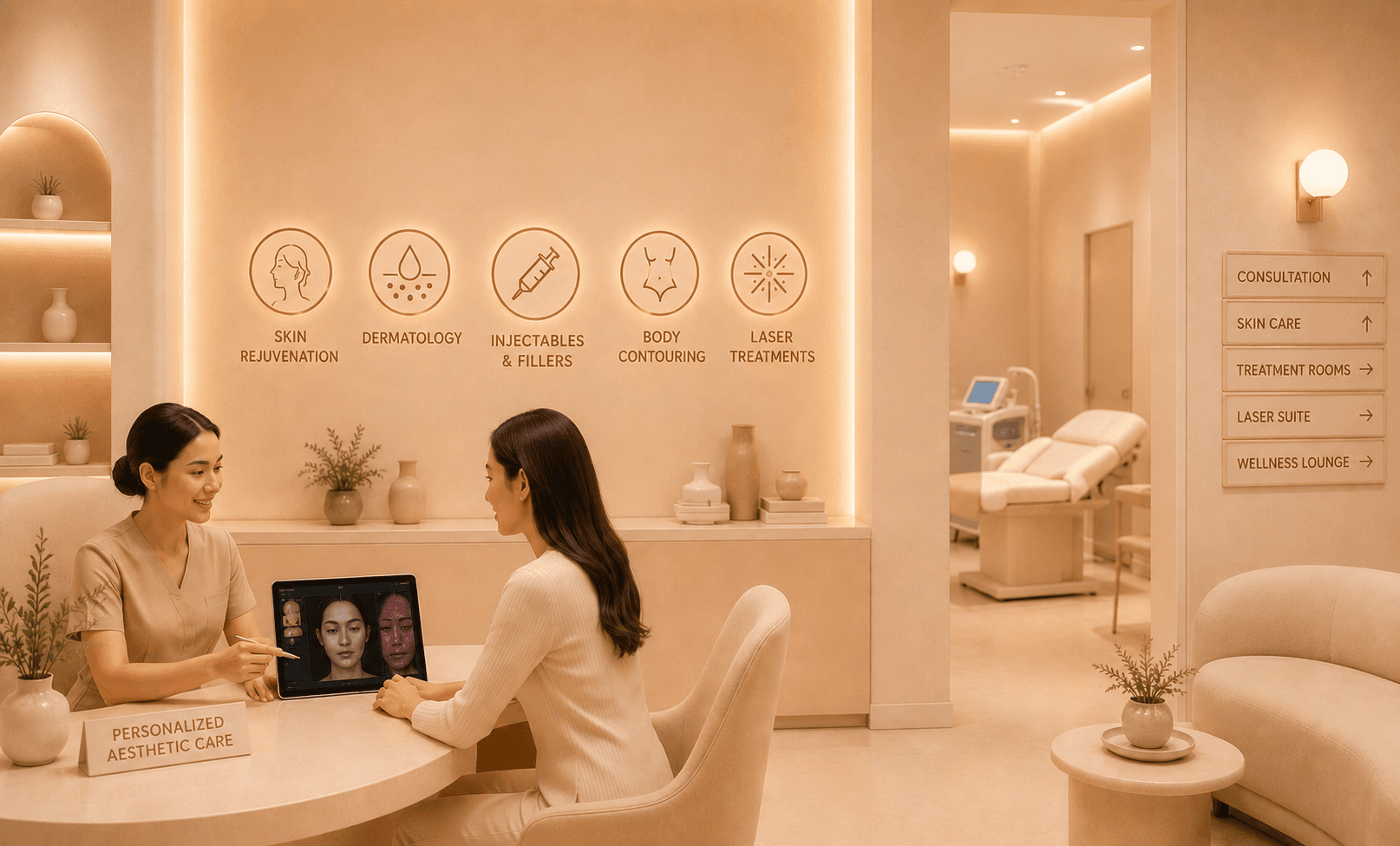 Multi-Location Aesthetic Groups