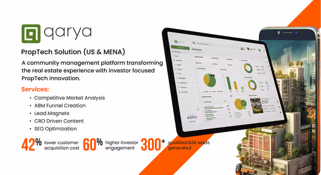 Qarya
One window Real Estate Management Solution.