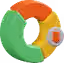 Local &amp; global reach strategies Icon