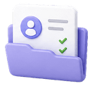 <span style='color:#20242c; display:inline;'>Organized</span> <span style='color: #20242c9e; display:inline;'>Customer Data</span> Icon