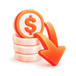 Lower Customer Acquisition Costs Icon